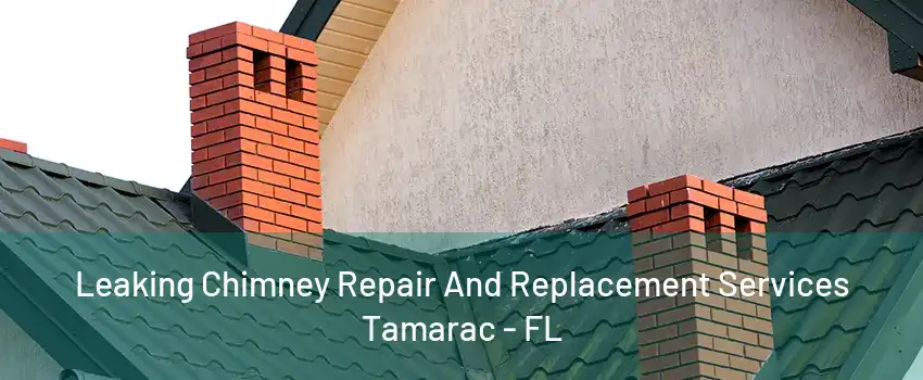 Leaking Chimney Repair And Replacement Services Tamarac - FL